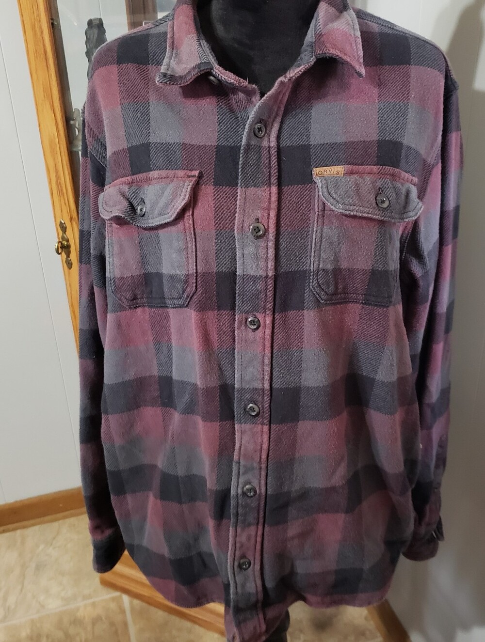 Orvis Heavyweight Flannel Shirt